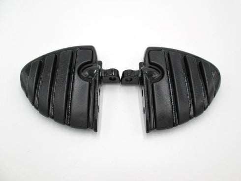 Posapies para motos Negro Chopper (Jgo)